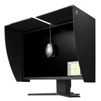 �ʥʥ� ColorEdge 22�� ���󥵡����å� �֥�å� CG222W-BK-A-SET