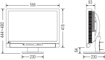 FlexScan FX2431TV/FX2431