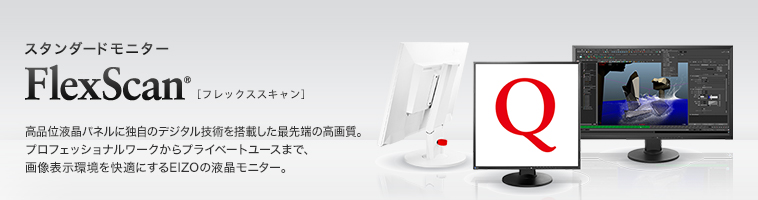 �J���[�t�����j�^�[�@FlexScan [�t���b�N�X�X�L����]