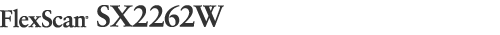 FlexScan SX2262W