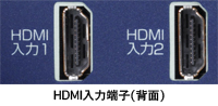 HDMI���͒[�q�i�w�ʁj