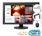 ColorEdge CS2740�ELED�X�^���h�EEX5�Z���T�[�E�Ռ��t�[�h�Z�b�g